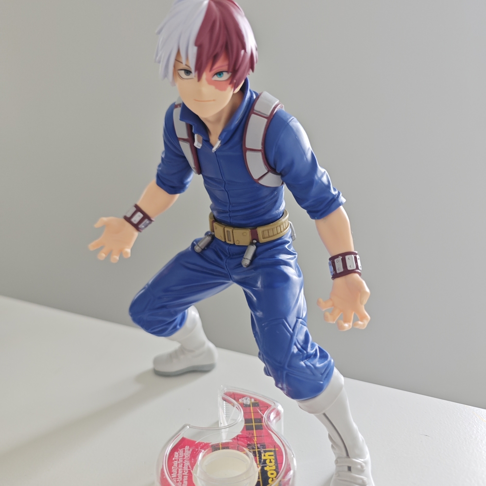 Banpresto My Hero Academia Anime Action Figure with Blue Outfit